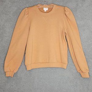 Cami Womens Pullover Sweater Brown Long Sleeve Crew Neck Tight Knit XS‎ New